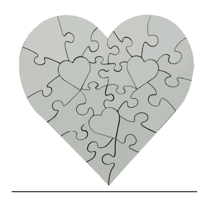 rompecabezas corazón