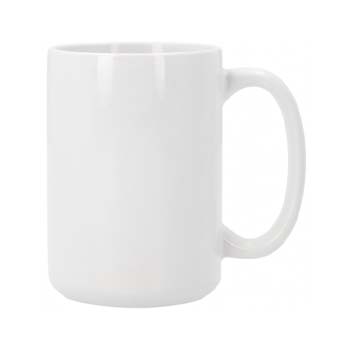 taza blanca 15oz