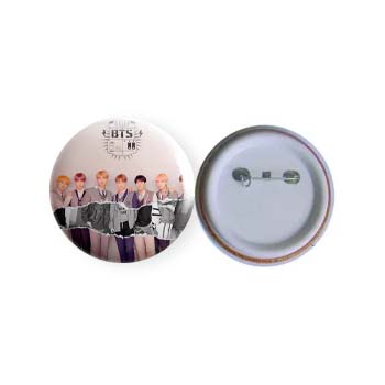 broches redondos 32mm