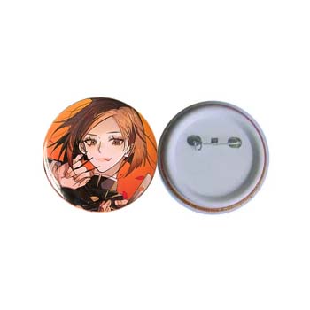 broches redondos 58mm
