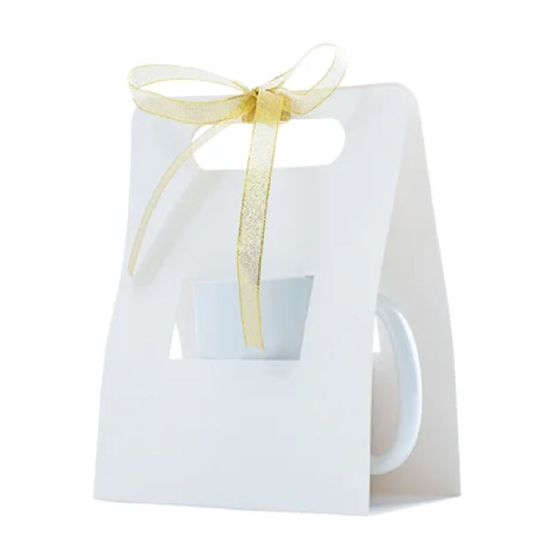 caja decorativa sublimable para tazas 11oz de 14x8.5x19.5 cm