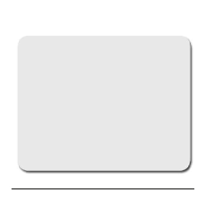 mousepad rectángular 5mm 22x18cm