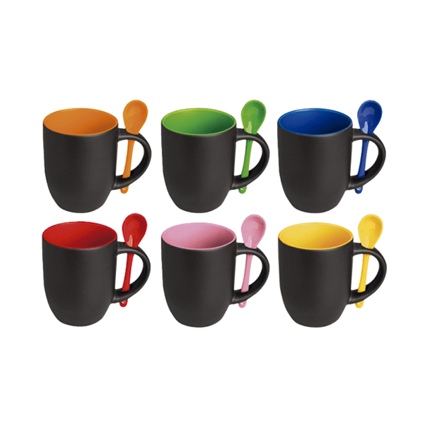 taza mágica con cuchara fondo