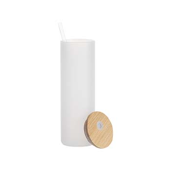 vaso de vidrio glaseado 20oz