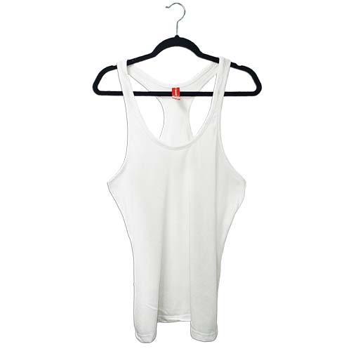 tank top para caballero blanca poliéster s,m,l,xl,2xl