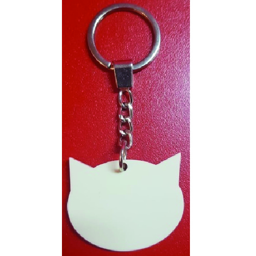 llavero acrílico gatito