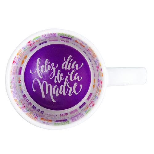 taza interior feliz día de la madre