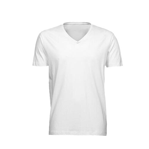 camisa blanca cuello v poliéster s,m,l,xl,2xl